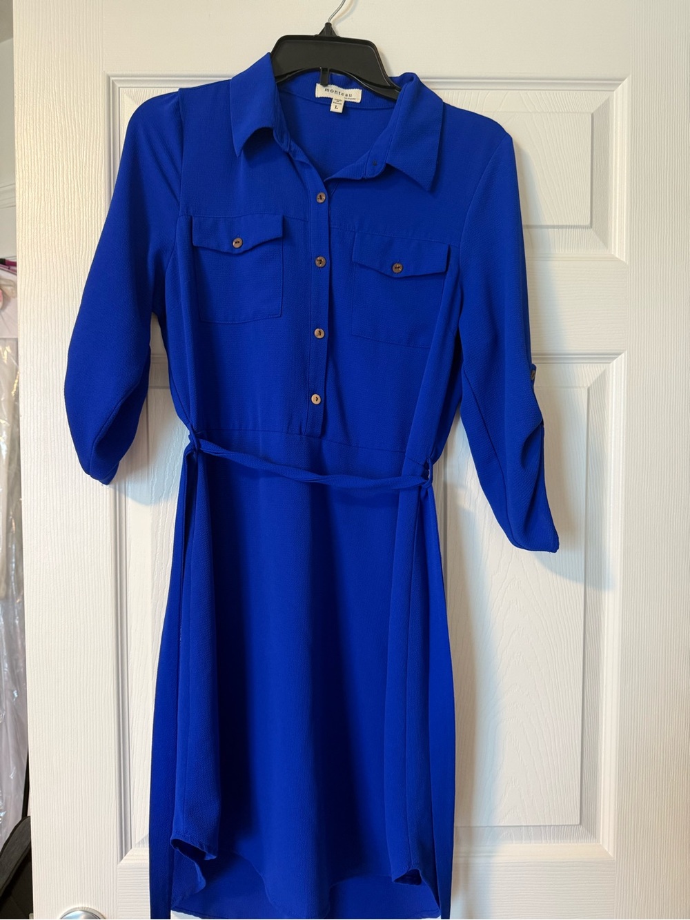 Gorgeous blue work dress